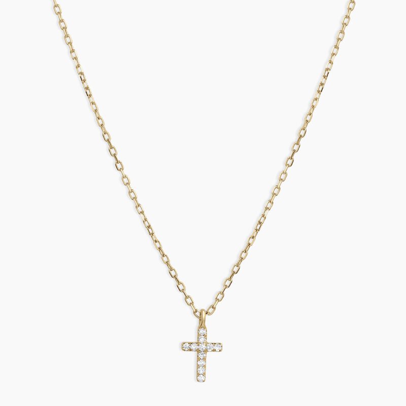 Diamond Cross Necklace