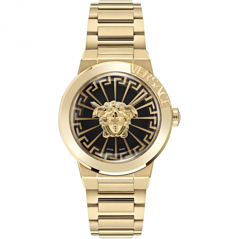 Versace Medusa Infinite Ladies Gold Watch VE3F00522